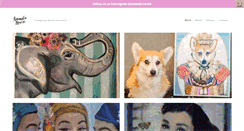 Desktop Screenshot of amandamooreartwork.com